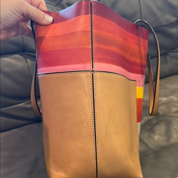Tory Burch Multicolor Striped Women's Tote Bag - Picture 8 of 9